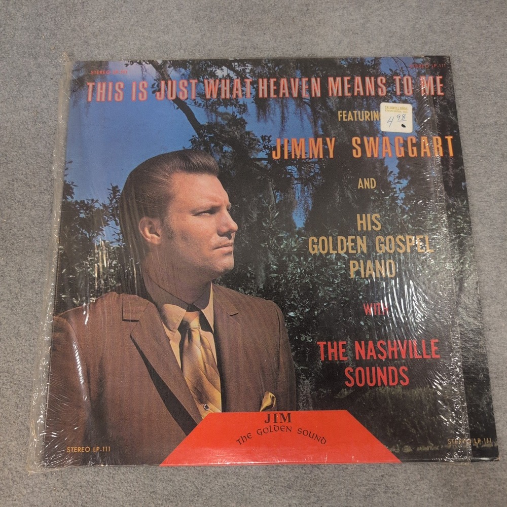 Jimmy Swaggart This Is Just What Heaven Means To Me Vinyl LP Jim Records LP-111 - Picture 1 of 2